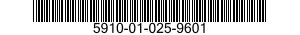5910-01-025-9601  5910010259601 010259601