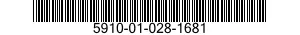 5910-01-028-1681 CAPACITOR,FIXED,PLASTIC DIELECTRIC 5910010281681 010281681