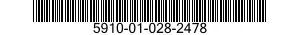 5910-01-028-2478  5910010282478 010282478