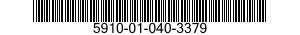 5910-01-040-3379  5910010403379 010403379