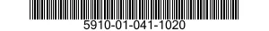 5910-01-041-1020 CAPACITOR,FIXED,ELECTROLYTIC 5910010411020 010411020