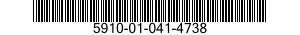 5910-01-041-4738  5910010414738 010414738