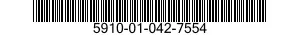 5910-01-042-7554  5910010427554 010427554