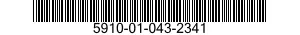 5910-01-043-2341 CAPACITOR,FIXED,PLASTIC DIELECTRIC 5910010432341 010432341