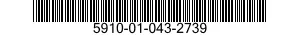 5910-01-043-2739 CAPACITOR 5910010432739 010432739