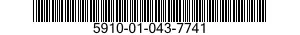 5910-01-043-7741  5910010437741 010437741