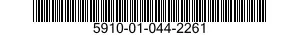 5910-01-044-2261 CAPACITOR,FIXED,ELECTROLYTIC 5910010442261 010442261