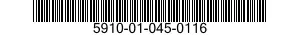 5910-01-045-0116  5910010450116 010450116