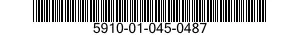 5910-01-045-0487 CAPACITOR ASSEMBLY 5910010450487 010450487