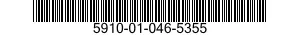 5910-01-046-5355  5910010465355 010465355