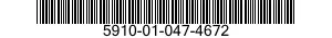 5910-01-047-4672  5910010474672 010474672