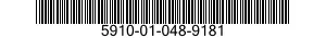 5910-01-048-9181  5910010489181 010489181
