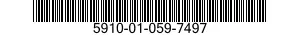5910-01-059-7497 CAPACITOR,FIXED,GLASS DIELECTRIC 5910010597497 010597497