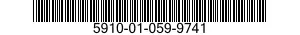 5910-01-059-9741  5910010599741 010599741
