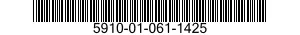 5910-01-061-1425  5910010611425 010611425