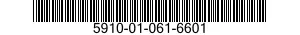 5910-01-061-6601 CAPACITOR ASSEMBLY 5910010616601 010616601