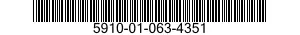 5910-01-063-4351  5910010634351 010634351