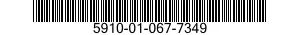 5910-01-067-7349 CAPACITOR,FIXED,MICA DIELECTRIC 5910010677349 010677349