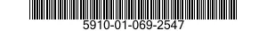 5910-01-069-2547  5910010692547 010692547