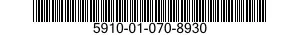 5910-01-070-8930  5910010708930 010708930