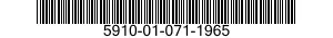 5910-01-071-1965 CAPACITOR 5910010711965 010711965
