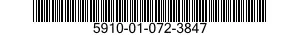 5910-01-072-3847  5910010723847 010723847