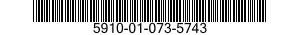 5910-01-073-5743 CAPACITOR,FIXED,CERAMIC DIELECTRIC 5910010735743 010735743