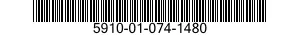 5910-01-074-1480  5910010741480 010741480