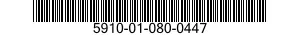 5910-01-080-0447 CAPACITOR,FIXED,ELECTROLYTIC 5910010800447 010800447