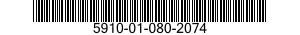 5910-01-080-2074 CAPACITOR,FIXED,ELECTROLYTIC 5910010802074 010802074