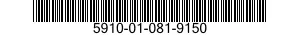 5910-01-081-9150  5910010819150 010819150