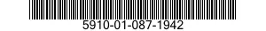 5910-01-087-1942  5910010871942 010871942