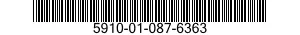 5910-01-087-6363 CAPACITOR,FIXED,CERAMIC DIELECTRIC 5910010876363 010876363