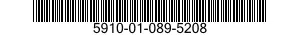 5910-01-089-5208 CAPACITOR,VARIABLE,AIR DIELECTRIC 5910010895208 010895208