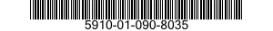 5910-01-090-8035 CAPACITOR,VARIABLE,CERAMIC DIELECTRIC 5910010908035 010908035