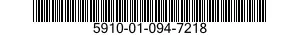 5910-01-094-7218  5910010947218 010947218