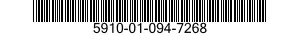 5910-01-094-7268  5910010947268 010947268