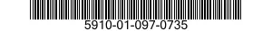 5910-01-097-0735 CAPACITOR,FIXED,ELECTROLYTIC 5910010970735 010970735