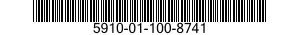 5910-01-100-8741 CAPACITOR,FIXED,CERAMIC DIELECTRIC 5910011008741 011008741