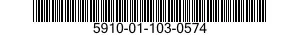 5910-01-103-0574  5910011030574 011030574