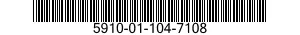 5910-01-104-7108 CAPACITOR,FIXED,ELECTROLYTIC 5910011047108 011047108