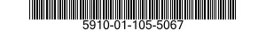 5910-01-105-5067 CAPACITOR,FIXED,ELECTROLYTIC 5910011055067 011055067