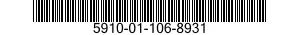 5910-01-106-8931 CAPACITOR,FIXED,ELECTROLYTIC 5910011068931 011068931
