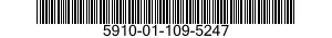 5910-01-109-5247 CAPACITOR,FIXED,CERAMIC DIELECTR 5910011095247 011095247