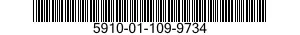 5910-01-109-9734  5910011099734 011099734