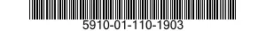5910-01-110-1903 CAPACITOR,FIXED,CERAMIC DIELECTRIC 5910011101903 011101903