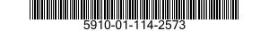 5910-01-114-2573 CAPACITOR BLOCKING 5910011142573 011142573
