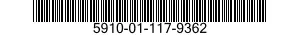 5910-01-117-9362  5910011179362 011179362