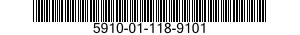 5910-01-118-9101 CAPACITOR,FIXED,CERAMIC DIELECTRIC 5910011189101 011189101