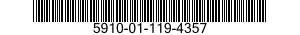 5910-01-119-4357 CAPACITOR,FIXED,ELECTROLYTIC 5910011194357 011194357